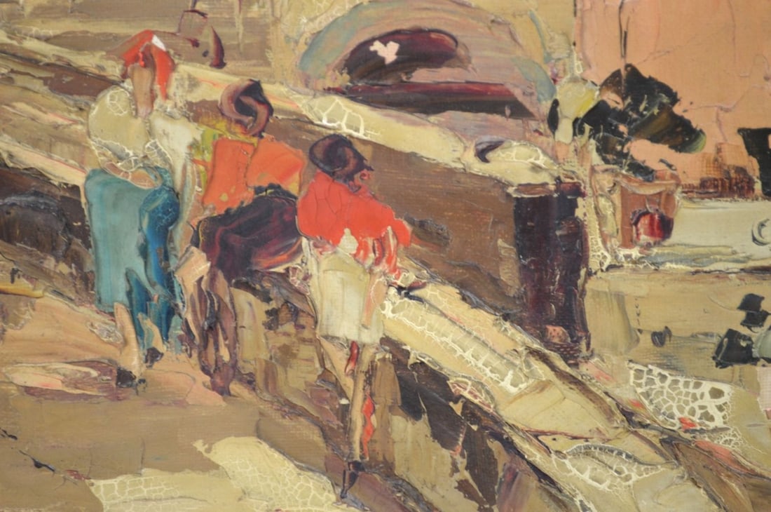 20TH C IMPRESSIONIST PAINTING SIGNED - 2