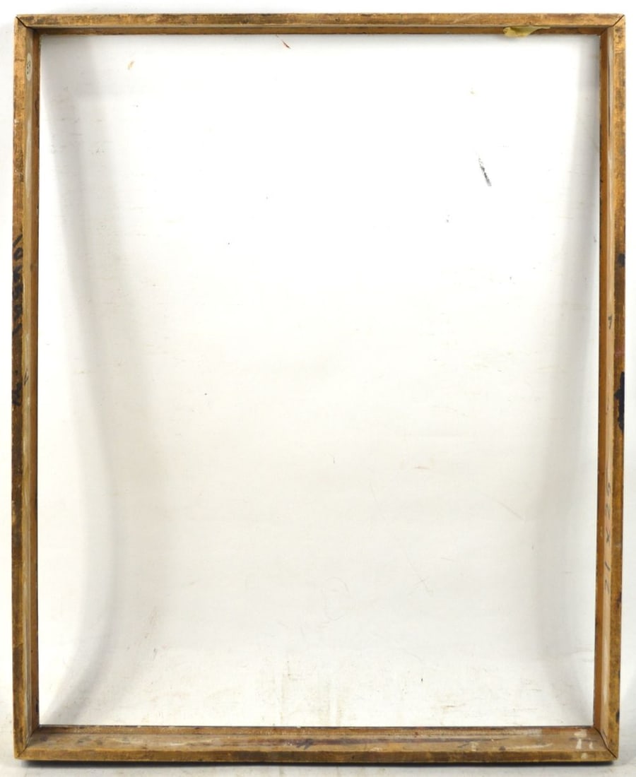 AMERICAN MODERNIST SILVER GILT THIN EDGE FRAME - 4