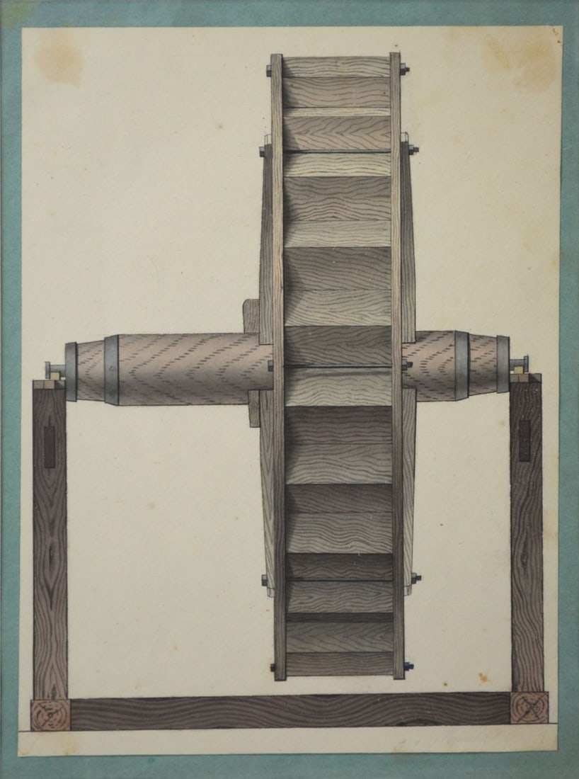 2 FINE ANTIQUE ARCHITECTURAL PAINTINGS - 2