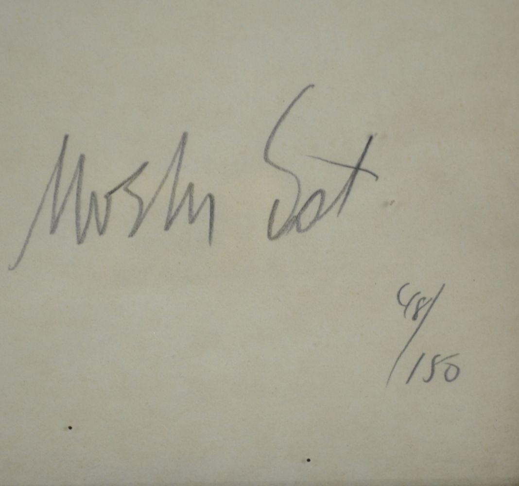 MOSHE GAT ORIGINAL LITHOGRAPH SIGNED - 4