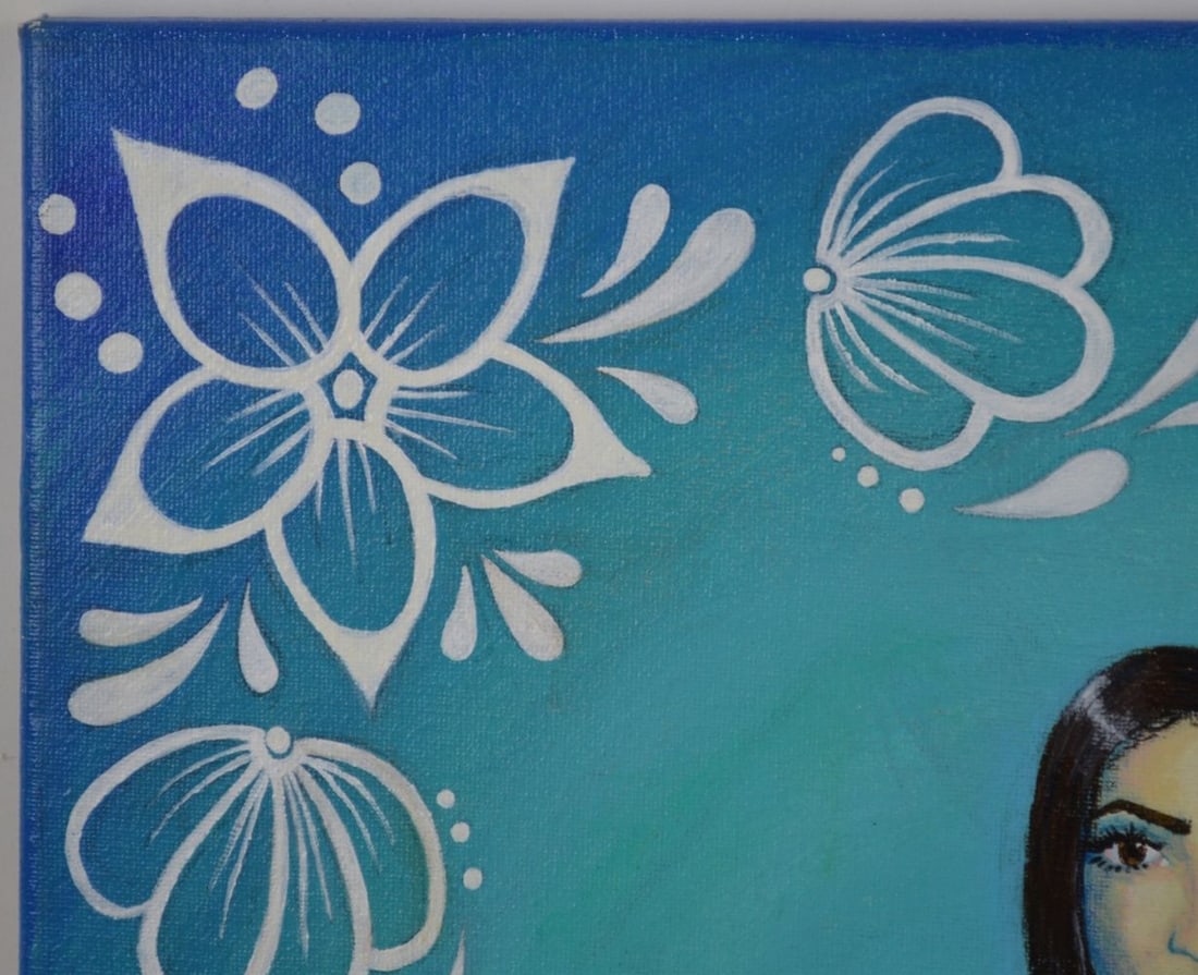 MODERNIST PAINTING SIGNED - 4