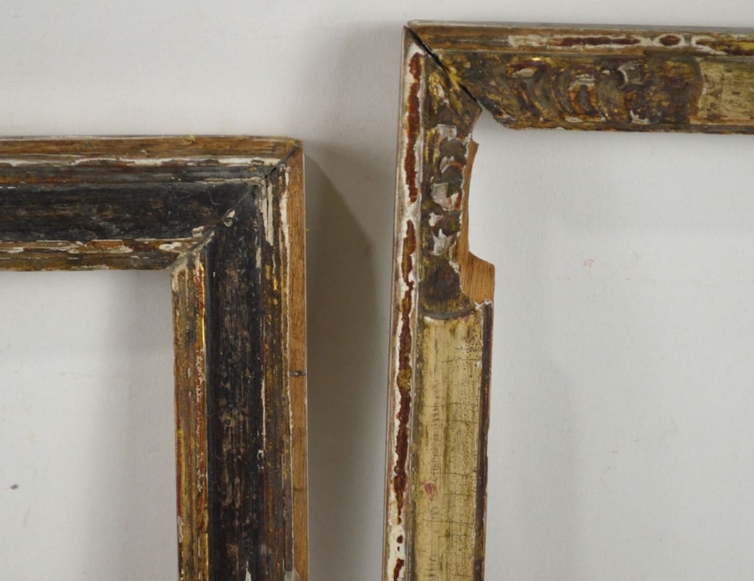 2 ITALIAN CARVED GILT FRAMES - 2