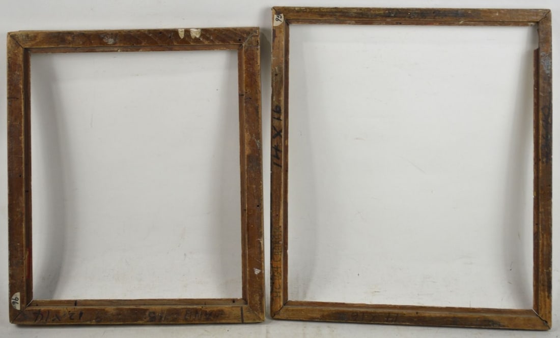 2 ITALIAN CARVED GILT FRAMES - 3
