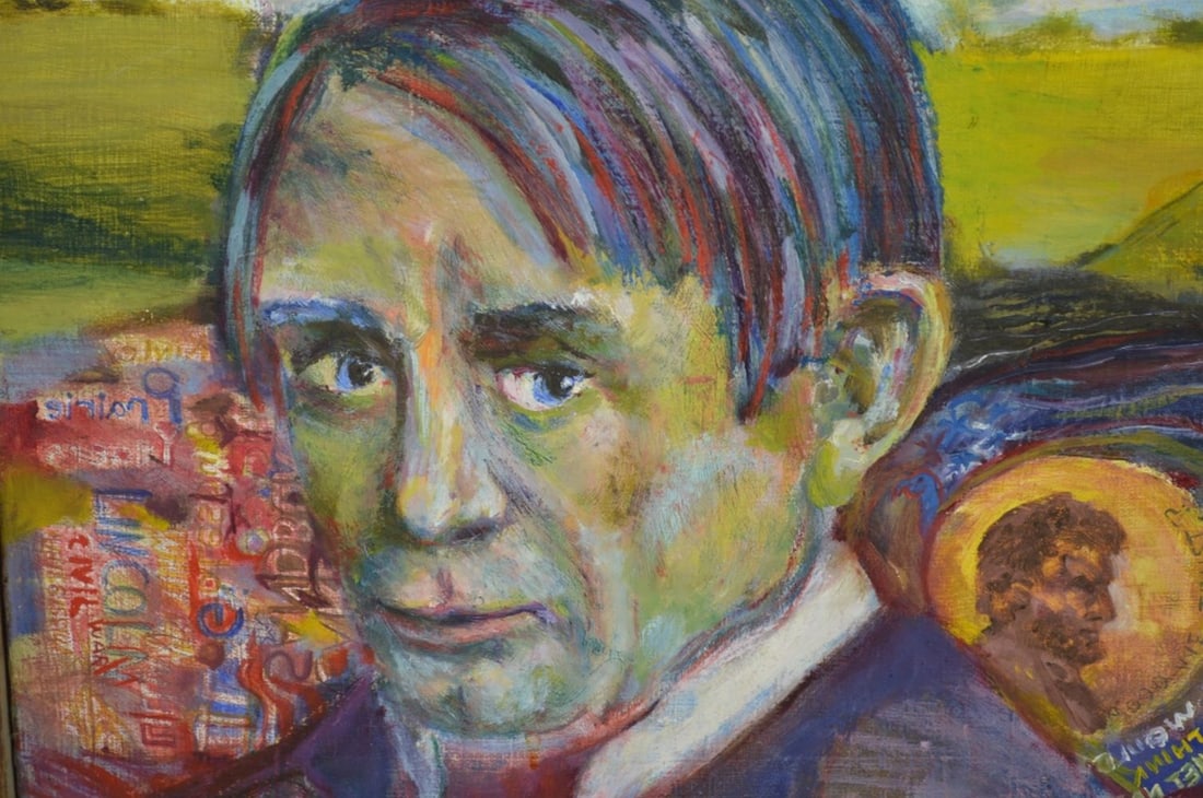 EXPRESSIONIST PAINTING SIGNED - 2