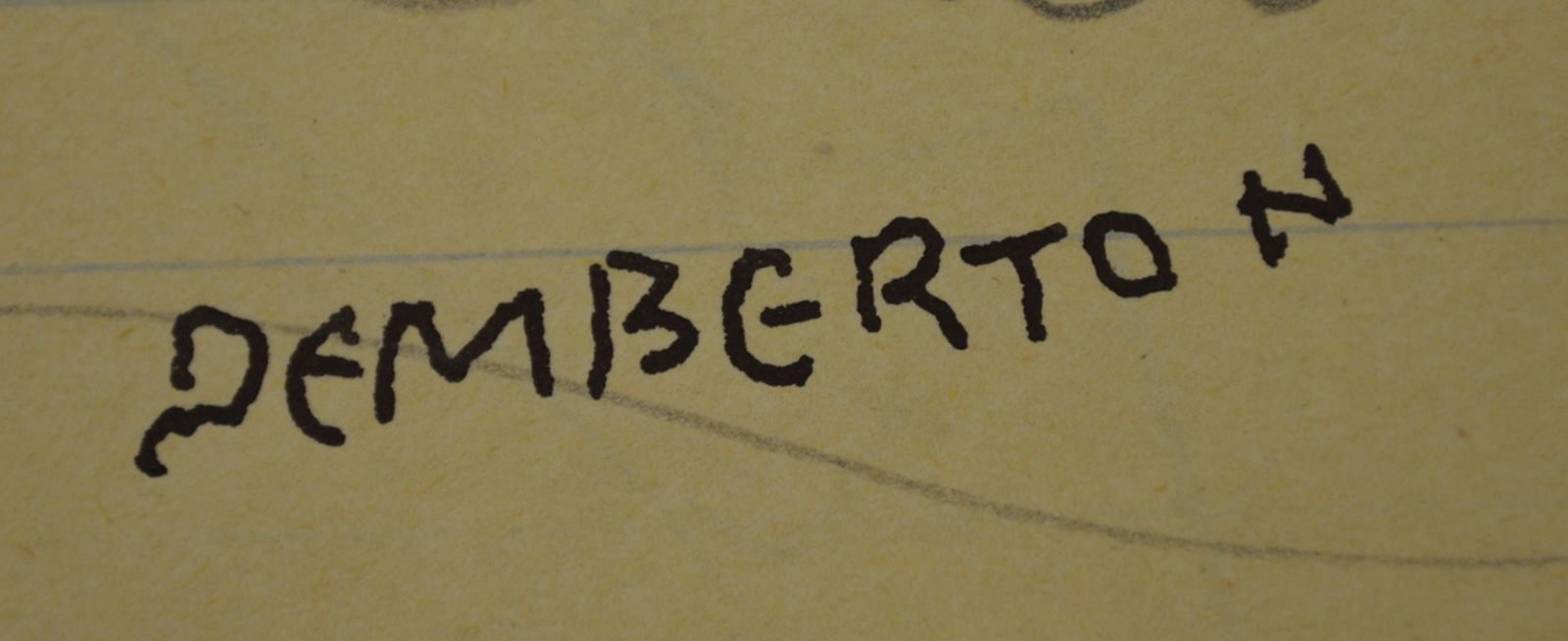 17 PEMBERTON DRAWINGS SIGNED - 6