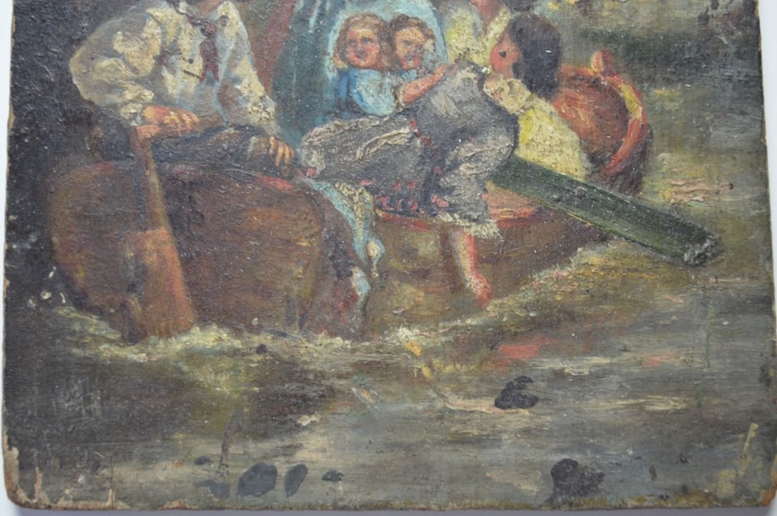 ANTIQUE OLD MASTER PAINTING - 3