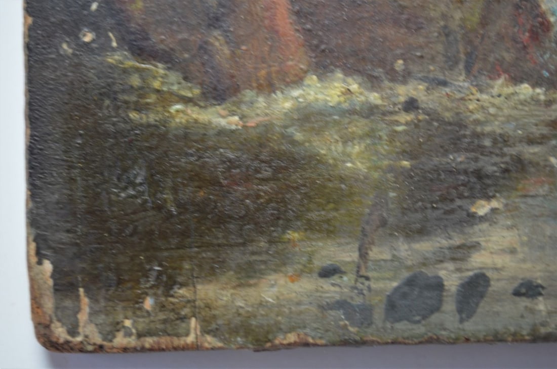 ANTIQUE OLD MASTER PAINTING - 4