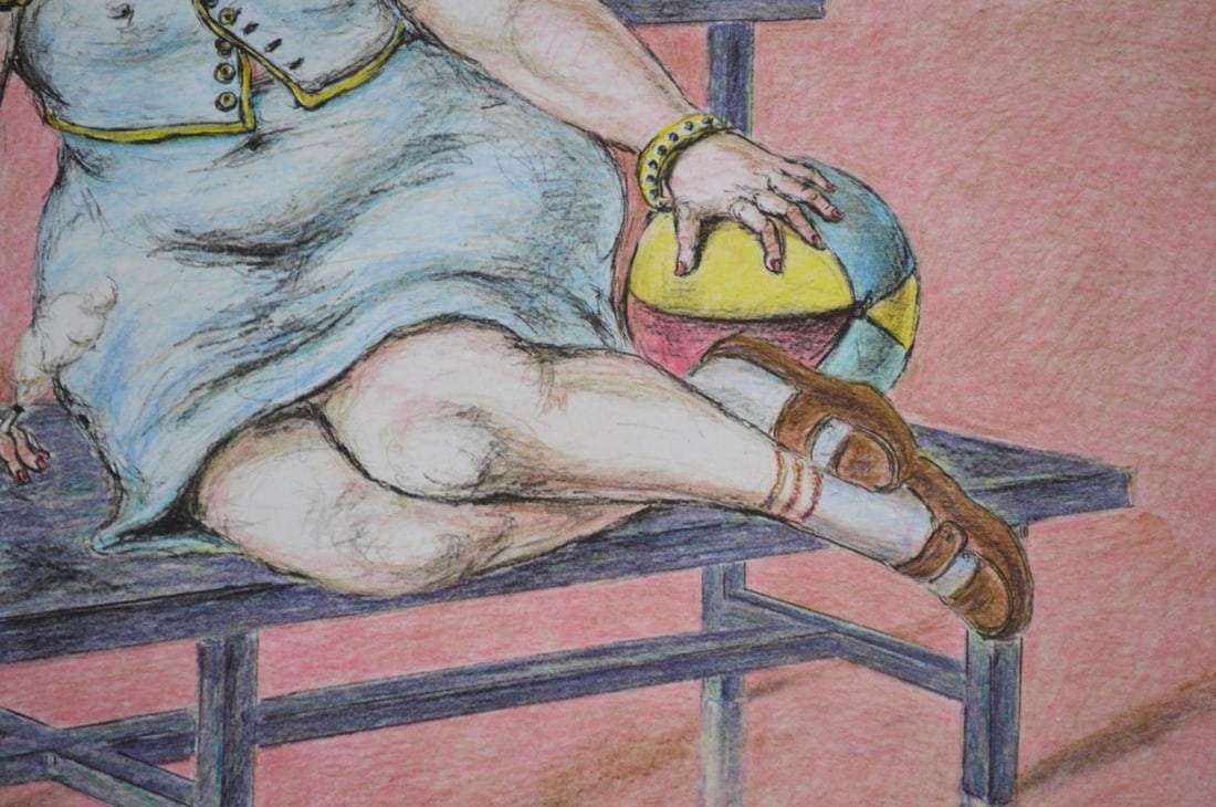 FRENCH SCHOOL MODERNIST LITHOGRAPH - 4