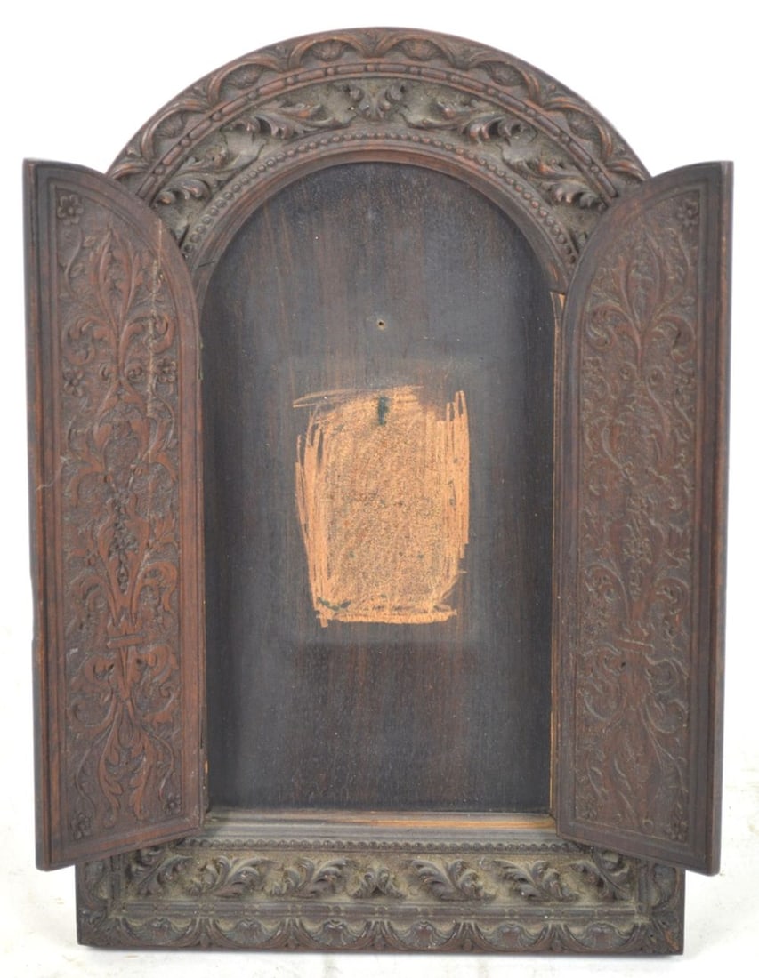 FINELY CARVED DEVOTIONAL ICON FRAME - 2