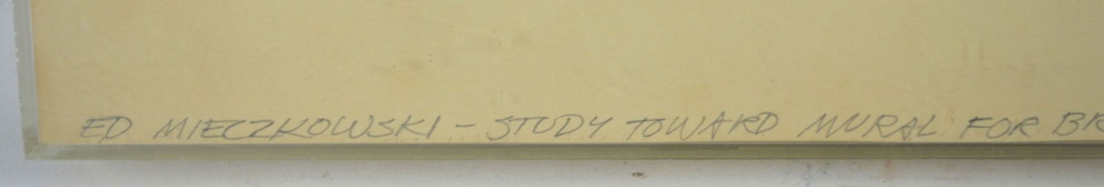 ED (EDWIN) MIECZKOWSKI 1929-2017 PAINTING SIGNED - 3