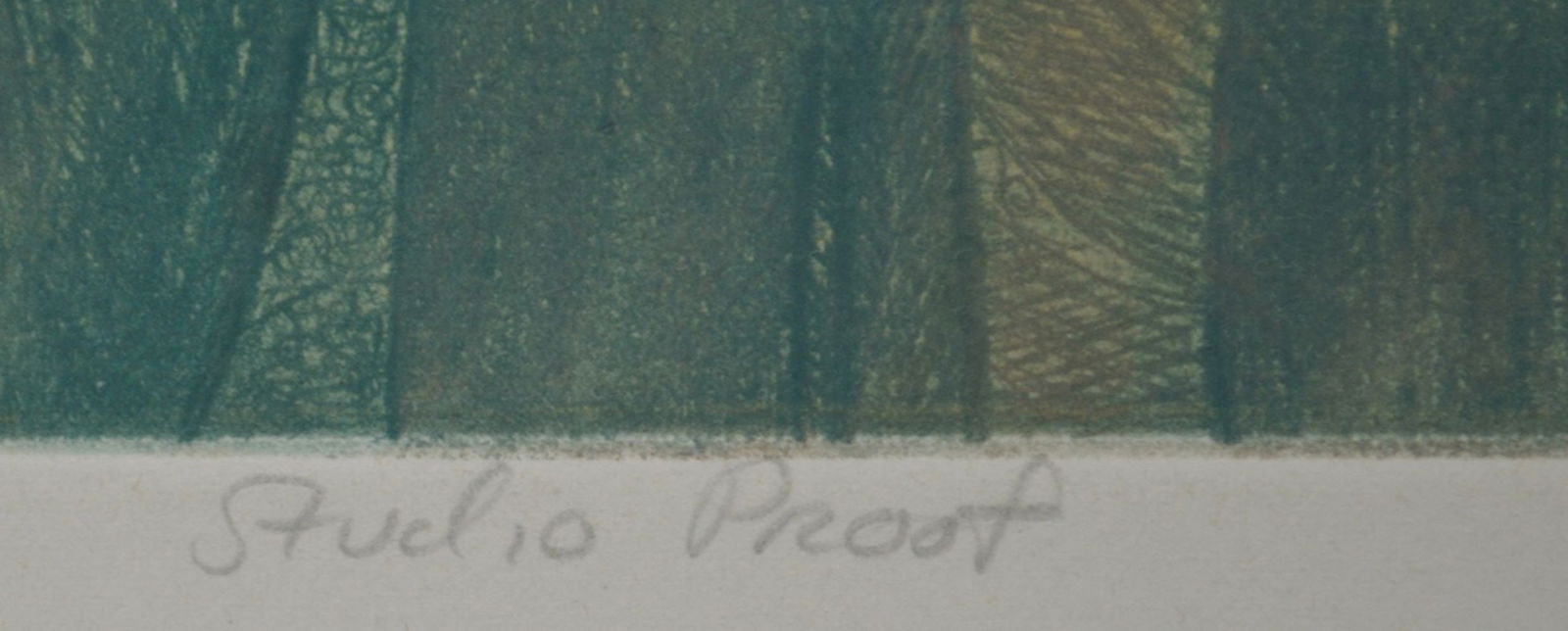 FINE LITHOGRAPH SIGND - 3