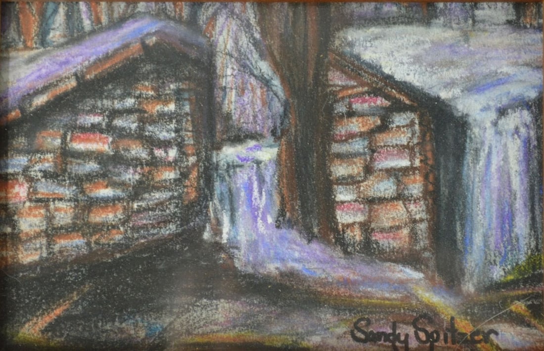 4 WALLKILL RIVER SCHOOL LANDSCAPE PAINTINGS SIGNED - 3