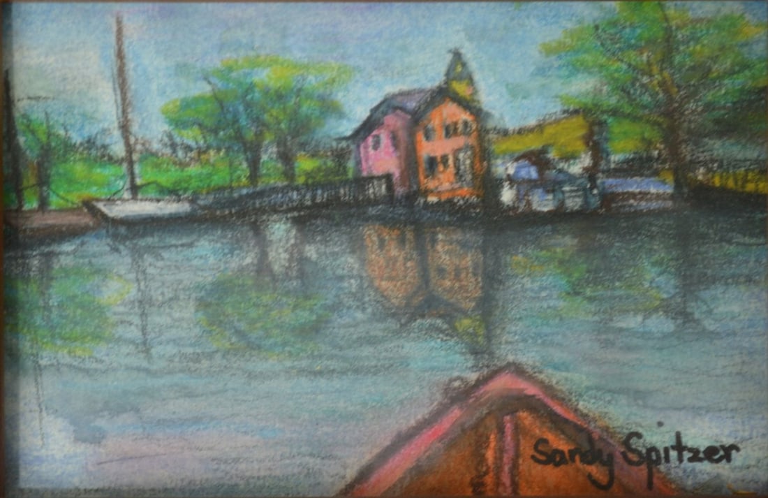 4 WALLKILL RIVER SCHOOL LANDSCAPE PAINTINGS SIGNED - 4