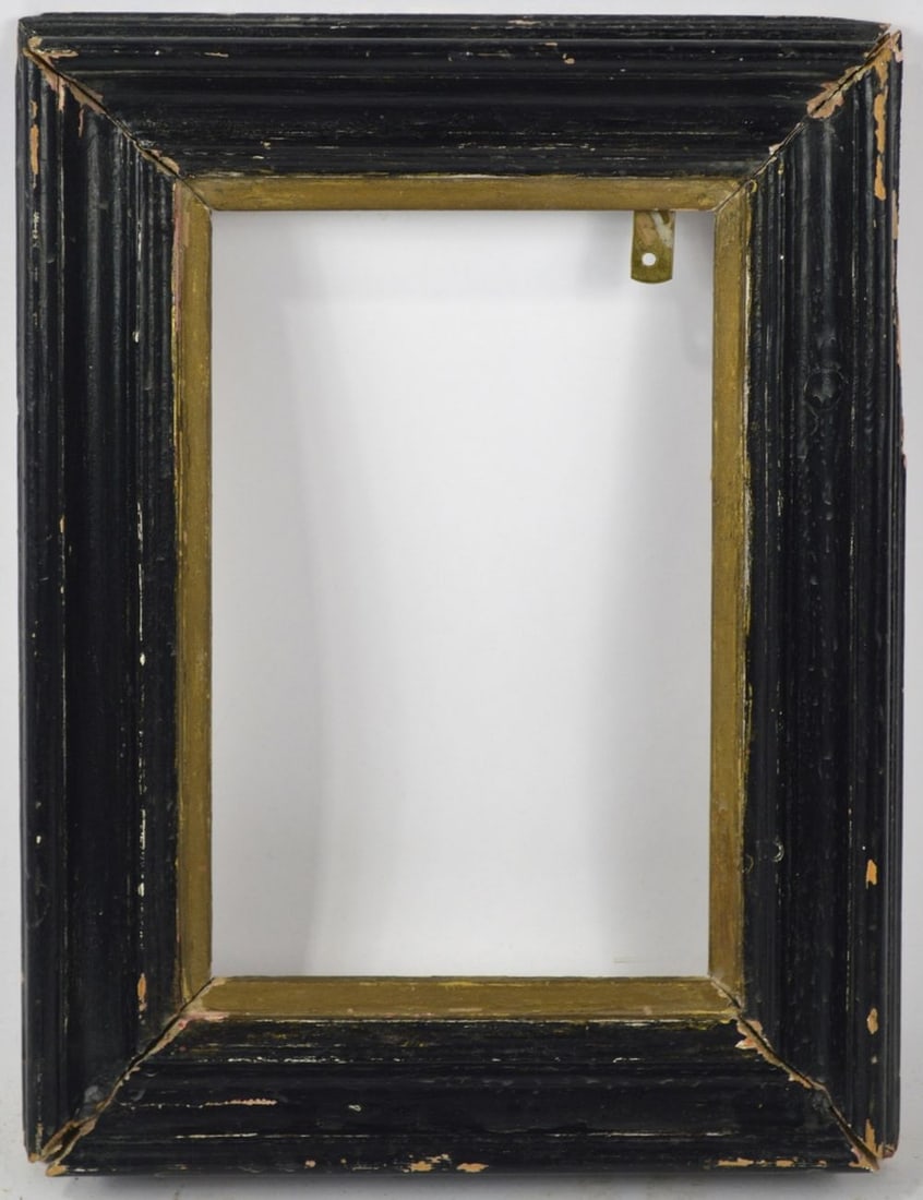 EBONIZED ANTIQUE FRAME - 2