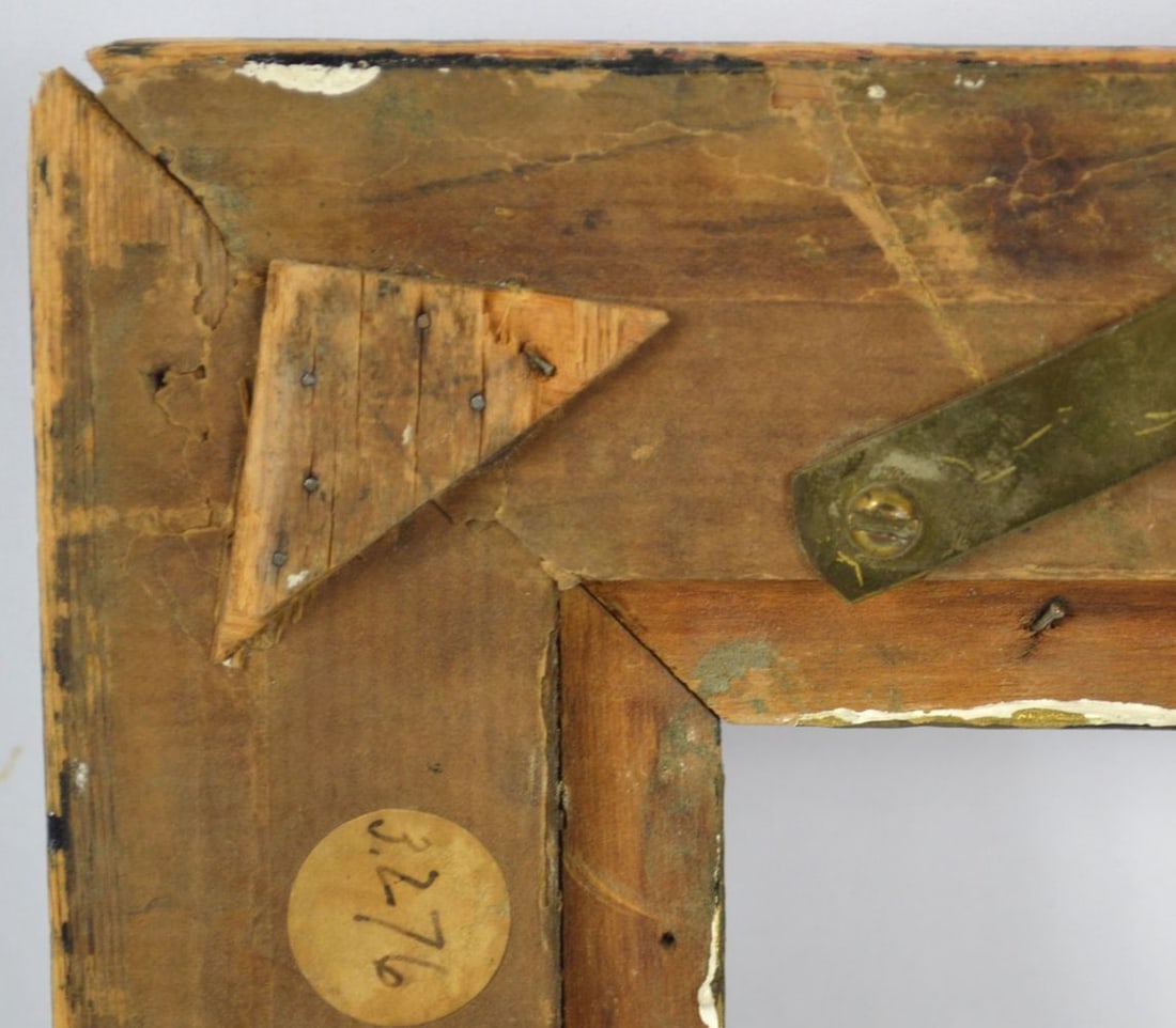 EBONIZED ANTIQUE FRAME - 5