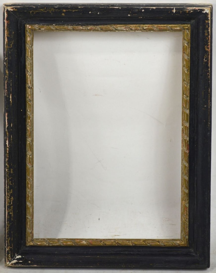 2 ENGLISH FRAMES W GILT INNER EDGES - 4