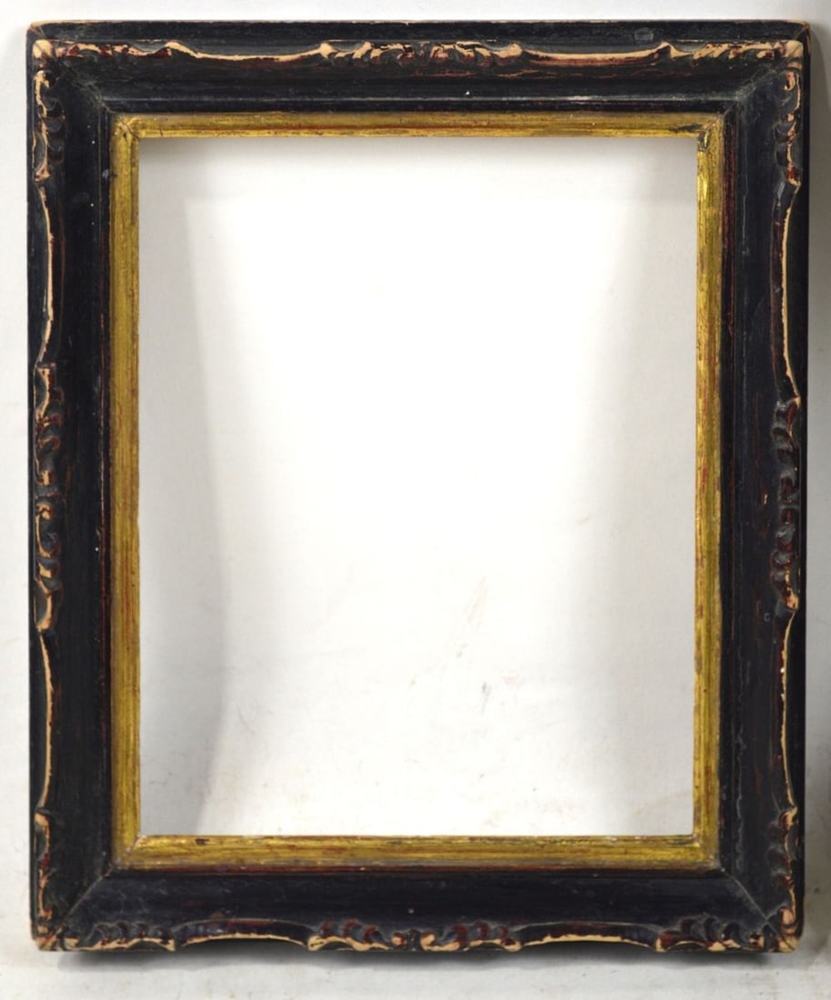 2 ENGLISH FRAMES W GILT INNER EDGES - 5