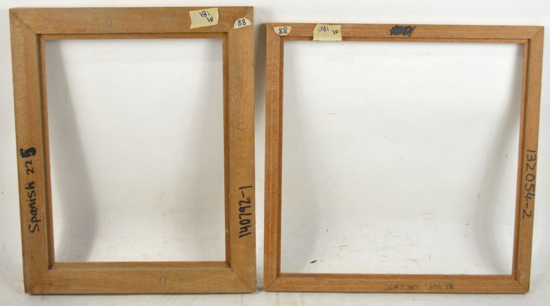 2 FINELY CARVED FRAMES - 3