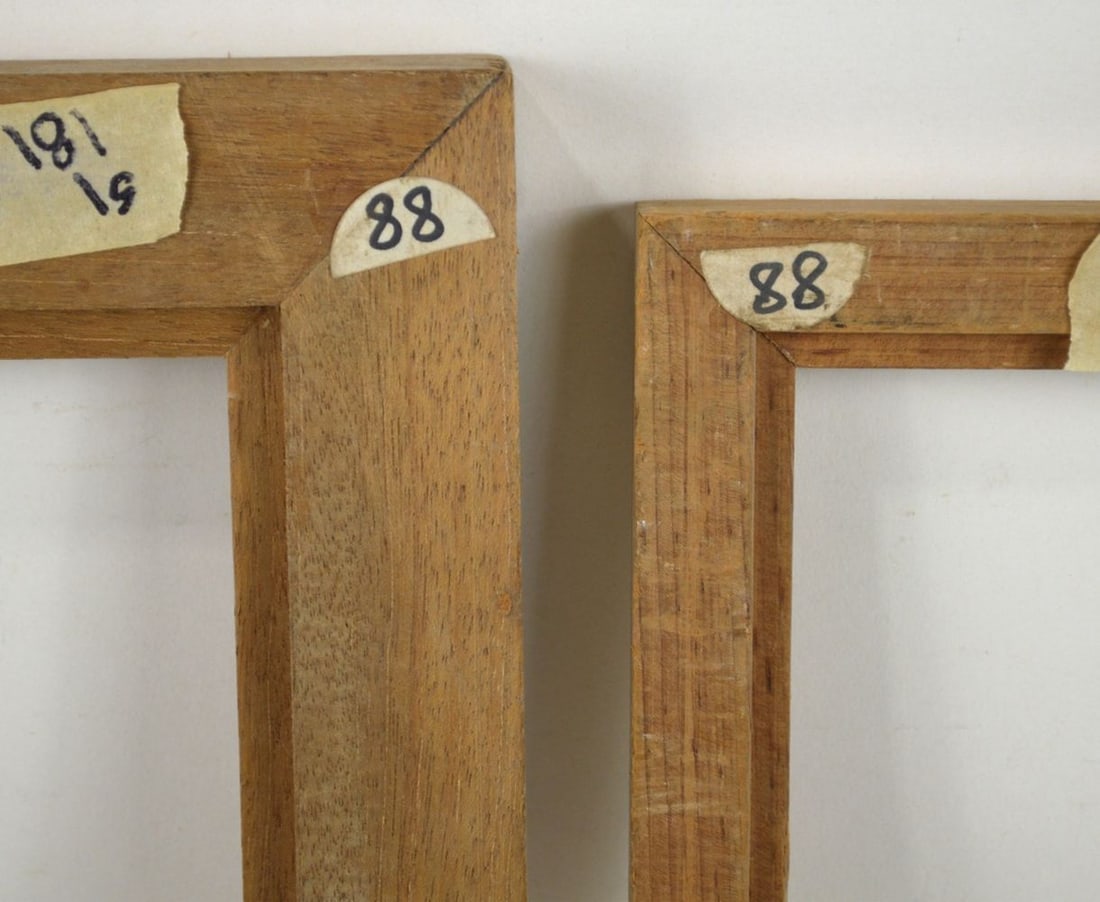 2 FINELY CARVED FRAMES - 4