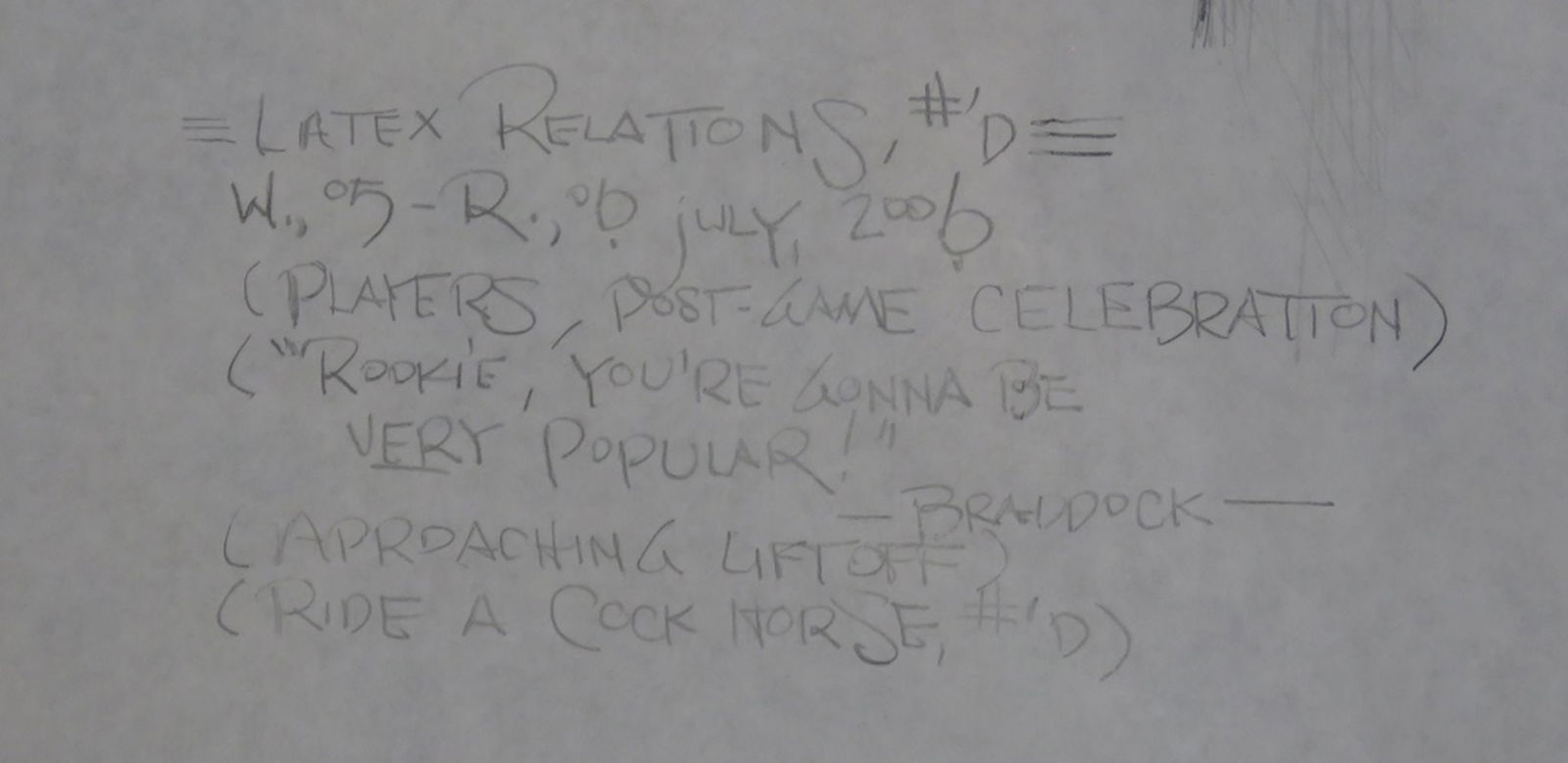 BASEBALL THEMED HOMOEROTIC DRAWING - 4