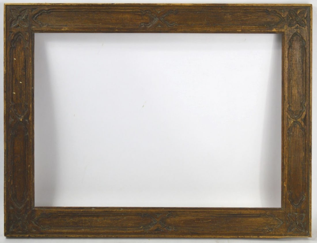 FINELY CARVED GOTHIC REVIVAL FRAME - 3