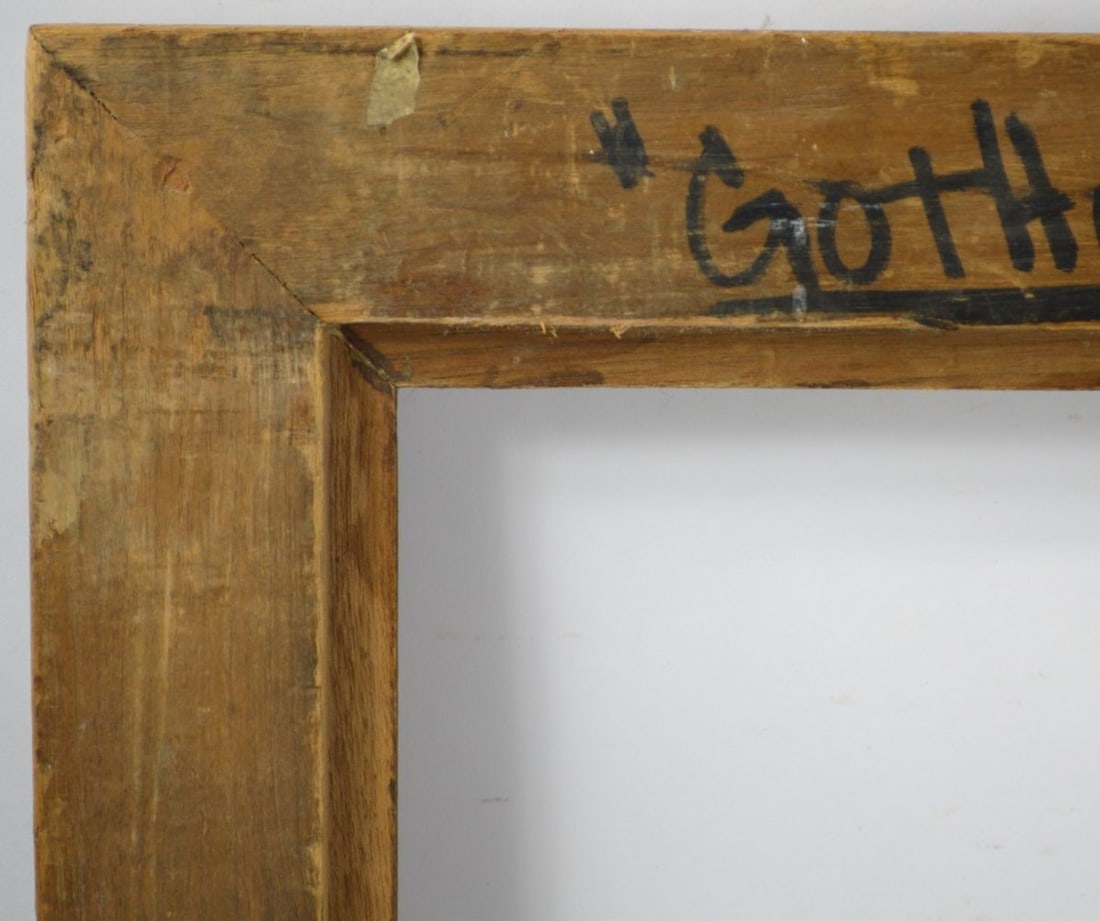 FINELY CARVED GOTHIC REVIVAL FRAME - 5