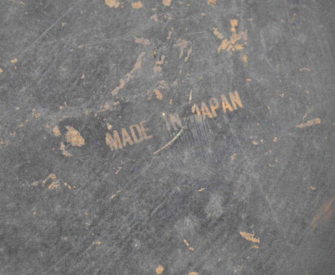 ANTIQUE JAPANESE 2 HANDLED CHAMPLEVE VASE - 6