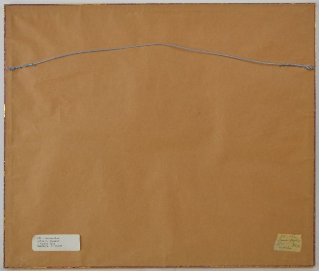 FELINE PAINTING SIGNED - 6