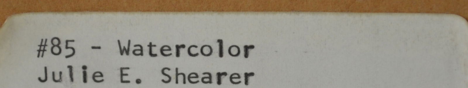 FELINE PAINTING SIGNED - 7