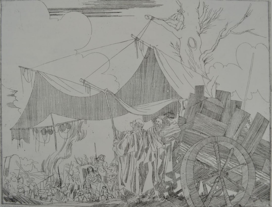 GROUP 5 ORIGINAL SIGNED ETCHINGS - 2