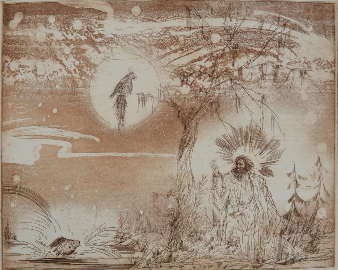 GROUP 5 ORIGINAL SIGNED ETCHINGS - 6