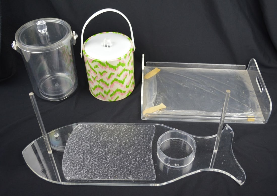 MCM LUCITE GROUPING - 5