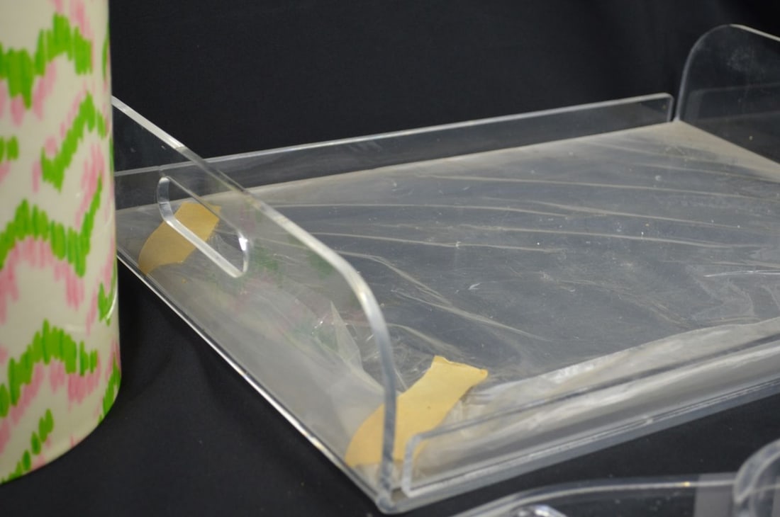 MCM LUCITE GROUPING - 7