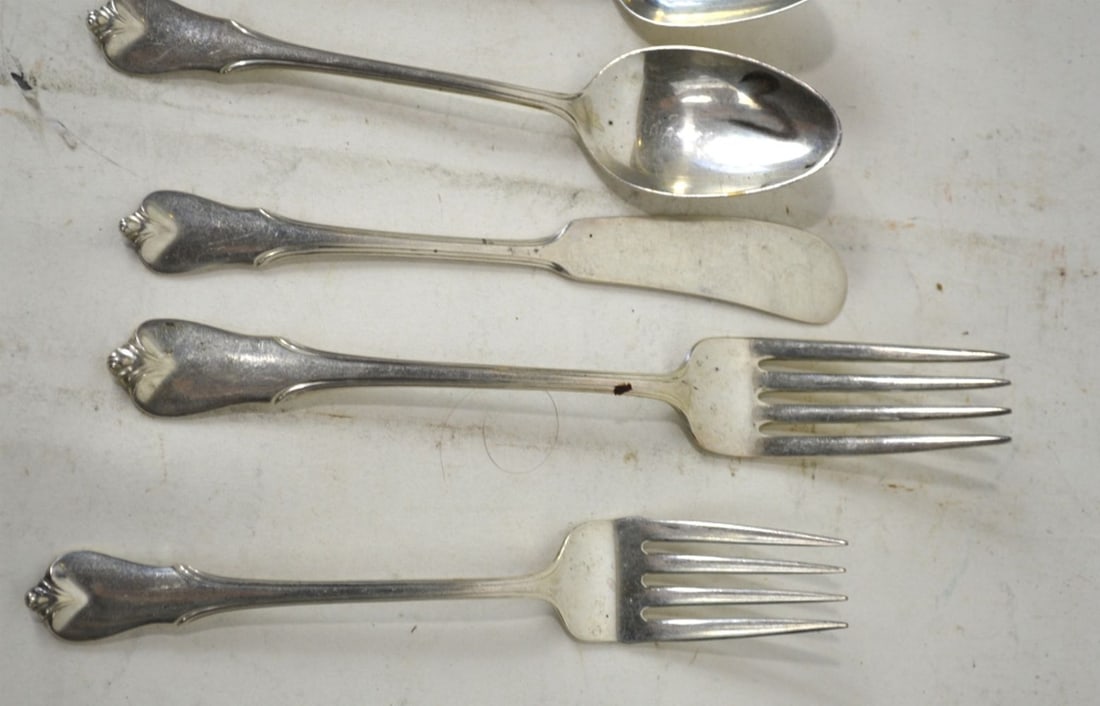 STERLING SILVER FLATWARE 7.49 OZT - 2