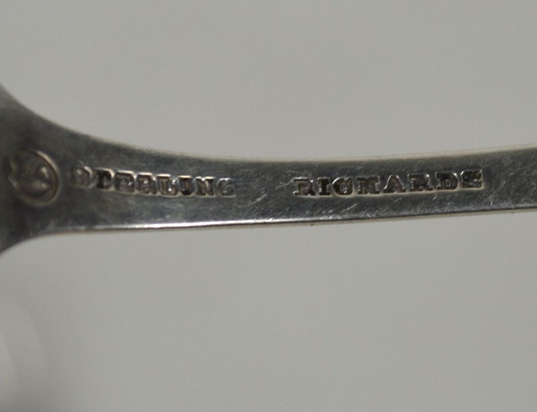 STERLING SILVER FLATWARE 7.49 OZT - 3