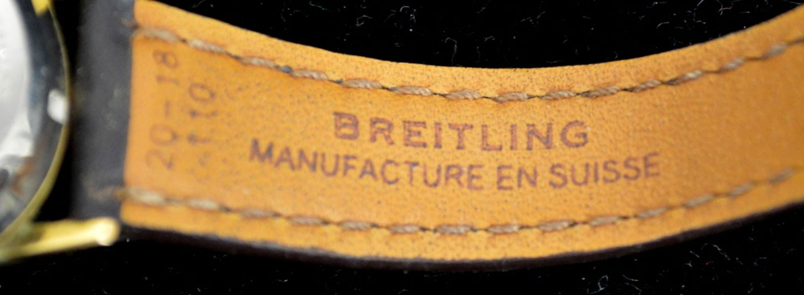 WAKMANN TRIPLE CHRONOGRAPH WATCH BREITLING STRAP - 6