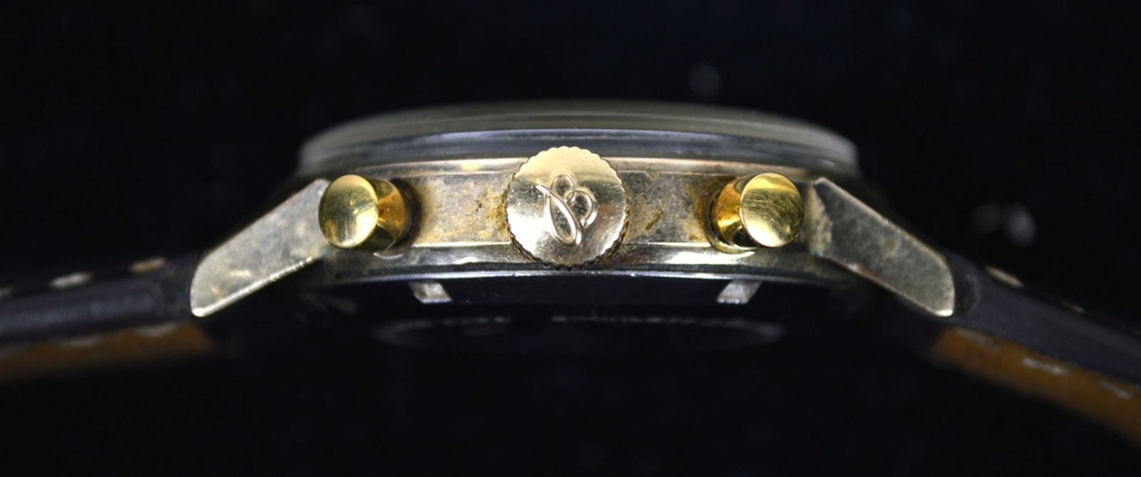 WAKMANN TRIPLE CHRONOGRAPH WATCH BREITLING STRAP - 8