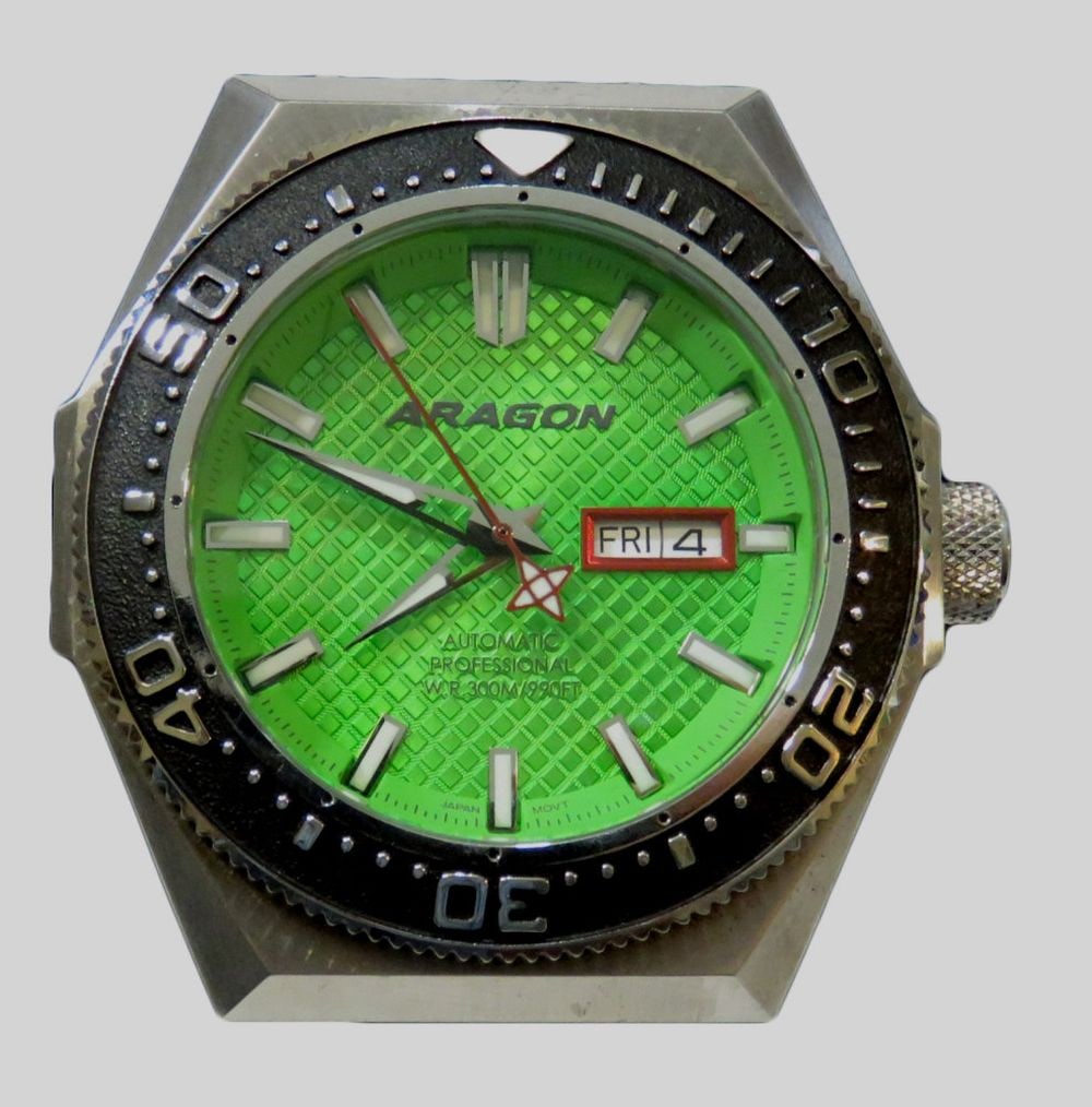 AUTOMATIC DIVE WATCH CROCODILE BAND - 3