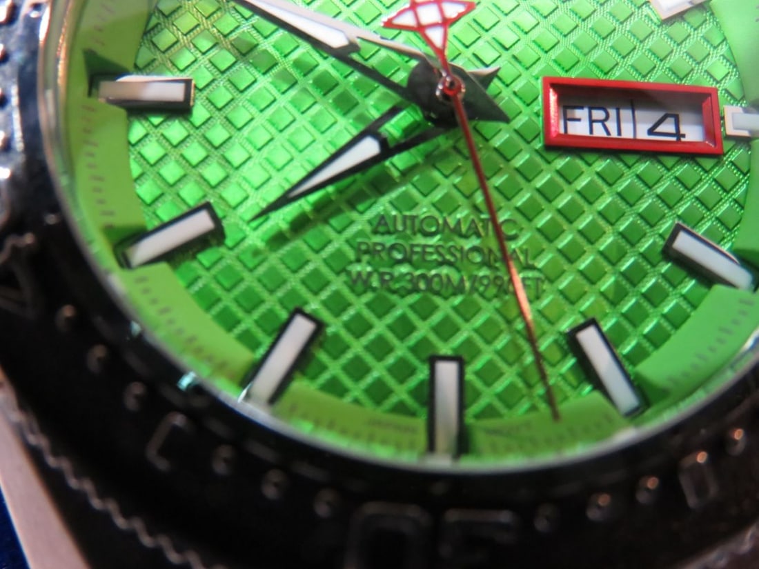 AUTOMATIC DIVE WATCH CROCODILE BAND - 5