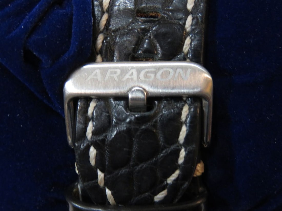 AUTOMATIC DIVE WATCH CROCODILE BAND - 7