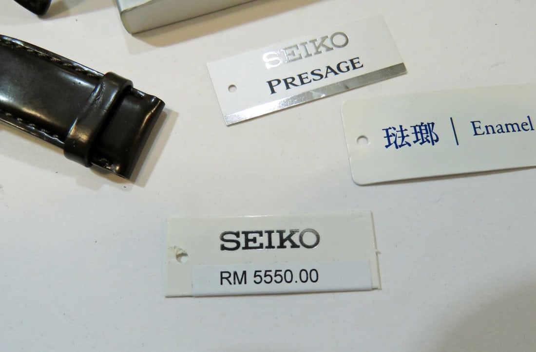 SEIKO ENAMEL DIAL AUTOMATIC POWER RESERVE WATCH - 16