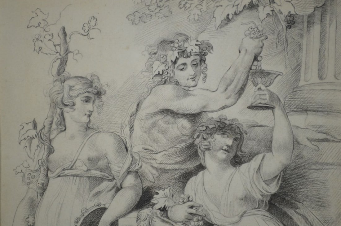 OLD MASTER DRAWING AFTER FRANCOIS BOUCHER - 3