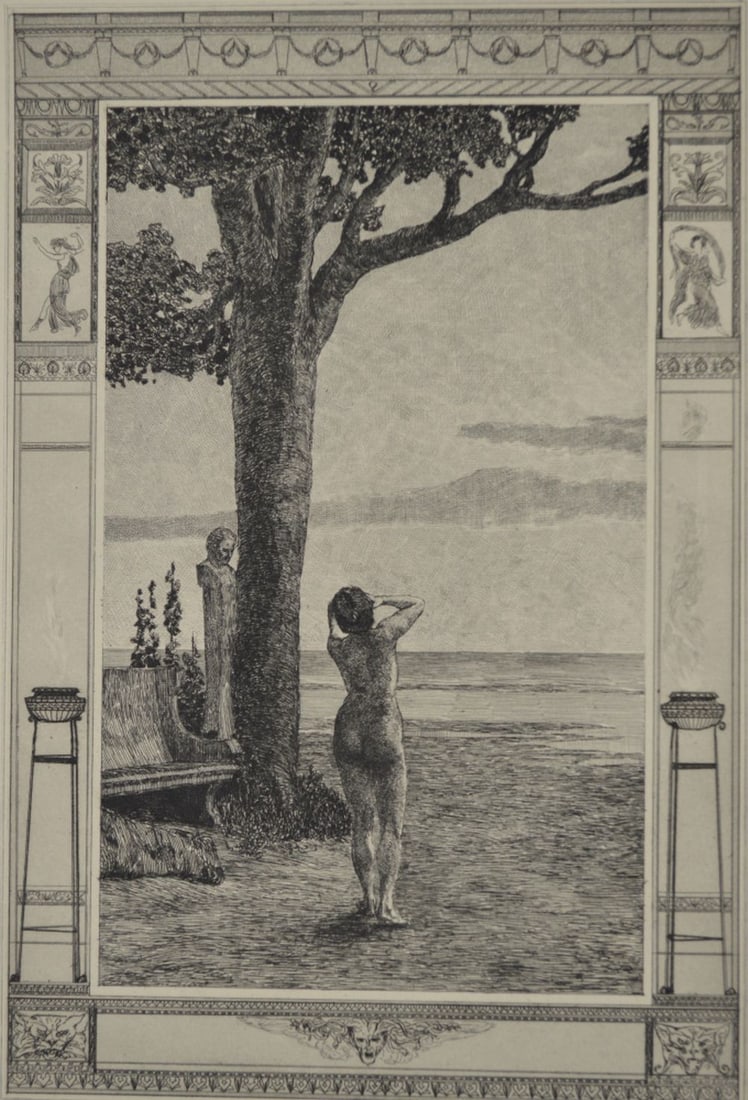 4 MAX KLINGER ETCHINGS AMOR UND PSYCHE - 5