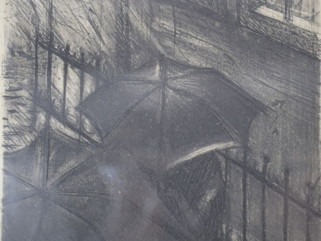 SARAH L SEARS US/CONTEMP A FINE ETCHING SIGNED - 4