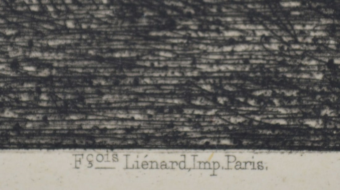 FELIX BRACQUEMOND ETCHING LE LIEVRE - 3