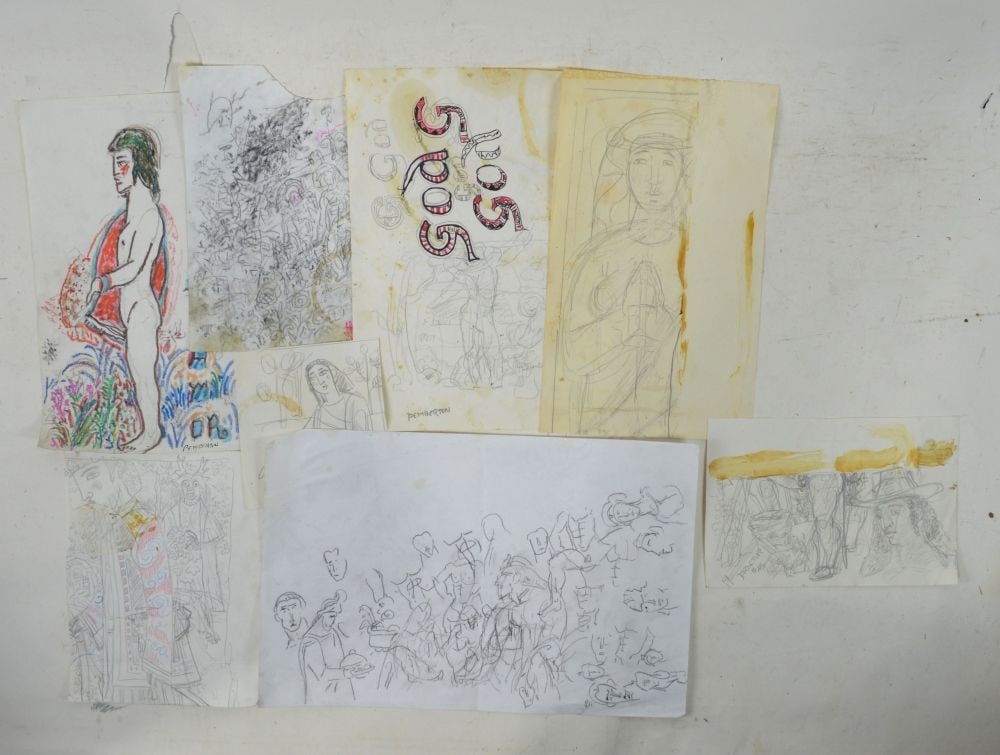 GROUP PEMBERTON DRAWINGS SIGNED - 2