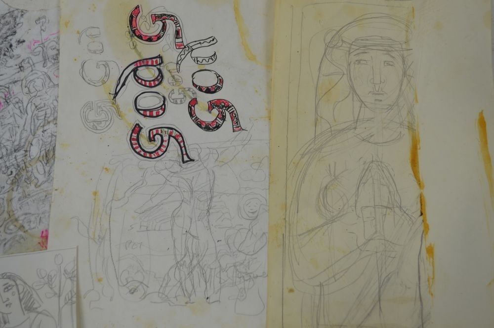 GROUP PEMBERTON DRAWINGS SIGNED - 4