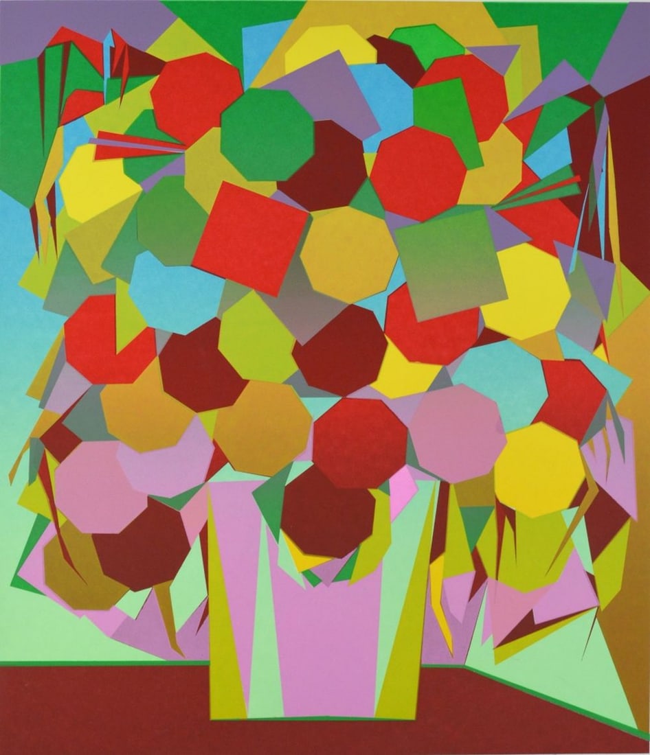 MODERNIST SERIGRAPH SIGNED - 2