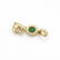 Bulgari Coral Onyx Engraved Disc 18k Sea Lion Pendant - 2