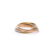 Cartier Trinity 18k Tricolor Gold 2mm Rolling Band Ring - 4